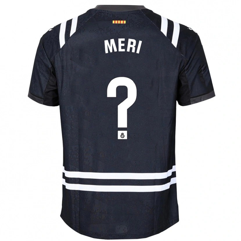 Danxen Herren Meritxel Muñoz Alsina #0 Trikot Schwarz Weiß Torwarttrikot 2025/26