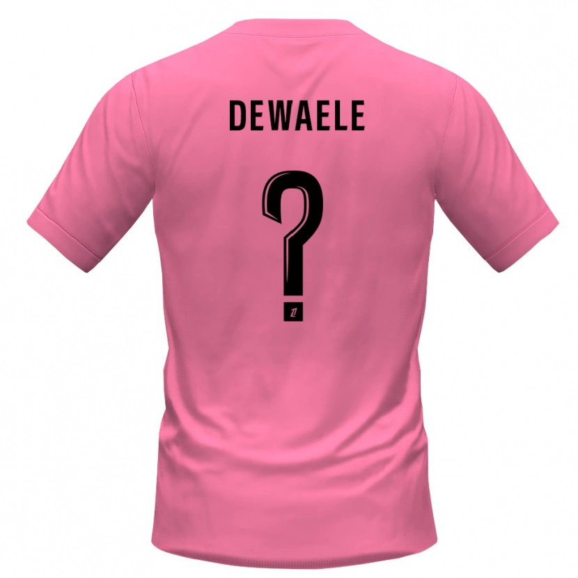 Danxen Herren Élina Dewaele #0 Trikot Pink Schwarz Torwarttrikot 2025/26