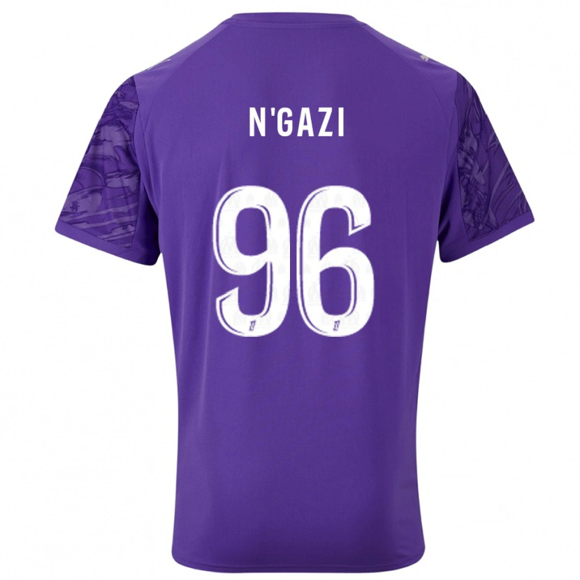 Danxen Herren Chloé N'gazi #96 Trikot Violett Weiß Torwarttrikot 2025/26