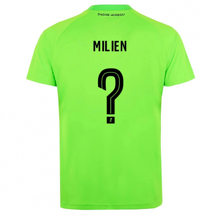 Danxen Herren Kenley Milien #0 Trikot Grün Schwarz Torwarttrikot 2025/26