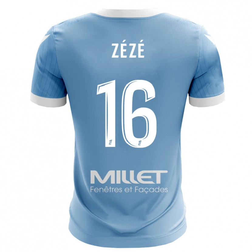 Danxen Herren Yanel Zézé #16 Trikot Hellhimmelblau Torwarttrikot 2025/26