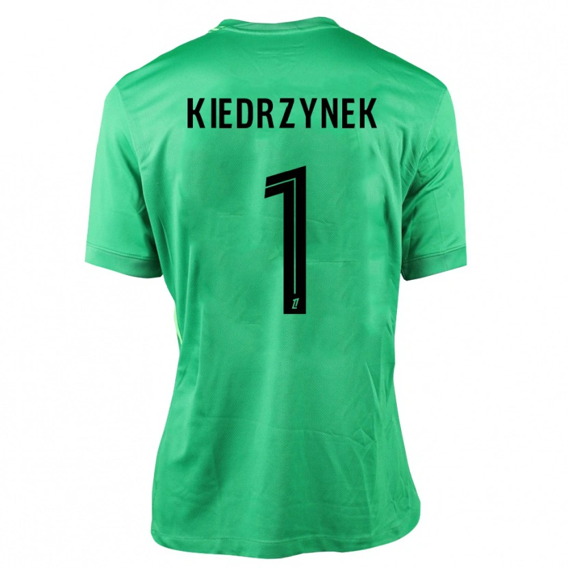 Danxen Herren Katarzyna Kiedrzynek #1 Trikot Grün Schwarz Torwarttrikot 2025/26