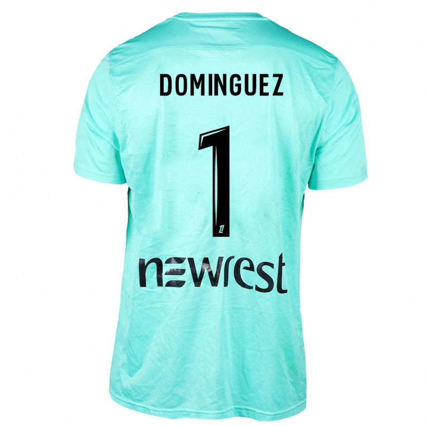 Danxen Herren Álex Domínguez #1 Trikot Aqua Schwarz Torwarttrikot 2025/26