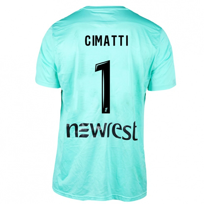 Danxen Herren Marie Cimatti #1 Trikot Aqua Schwarz Torwarttrikot 2025/26