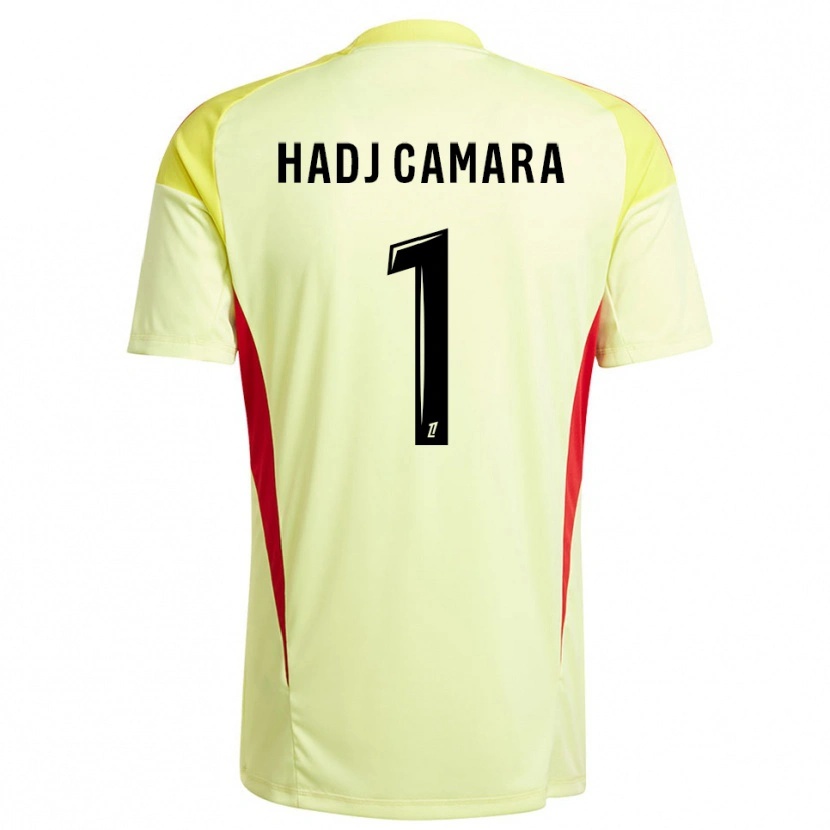 Danxen Herren El Hadj Camara #1 Trikot Hellgelb Schwarz Torwarttrikot 2025/26