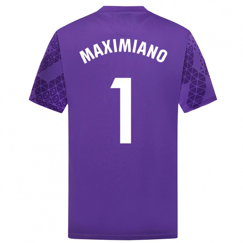 Danxen Herren Luís Maximiano #1 Trikot Violett Weiß Torwarttrikot 2025/26