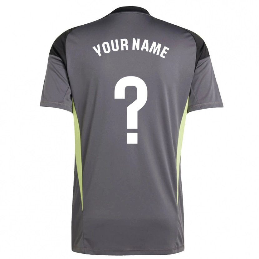 Danxen Herren CD Mirandes Dunkelgrau Schwarz Trikot Torwarttrikot 2025/26