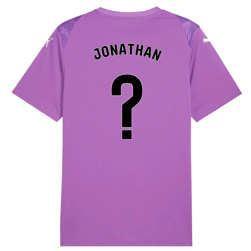 Danxen Herren Jonathan Sánchez #0 Trikot Flieder Schwarz Torwarttrikot 2025/26