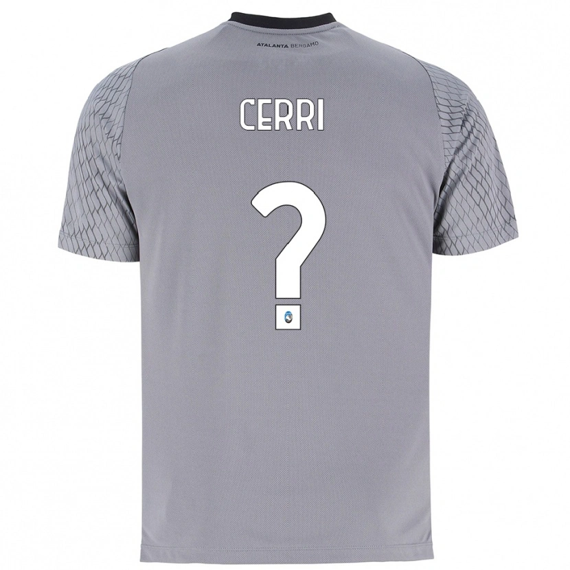Danxen Herren Jacopo Cerri #0 Trikot Grau Blau Rot Torwarttrikot 2025/26