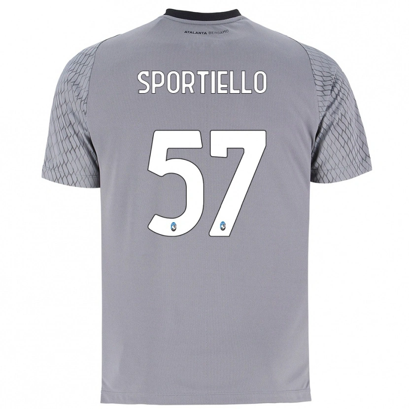 Danxen Herren Marco Sportiello #57 Trikot Grau Blau Rot Torwarttrikot 2025/26