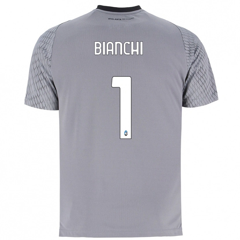 Danxen Herren Mattia Bianchi #1 Trikot Grau Blau Rot Torwarttrikot 2025/26