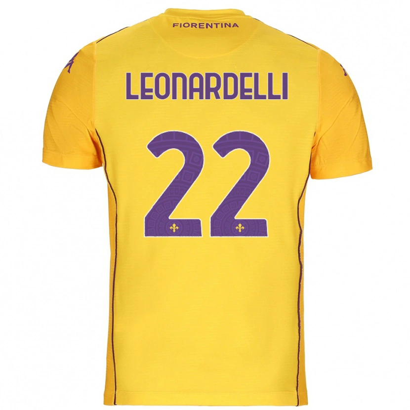 Danxen Herren Pietro Leonardelli #22 Trikot Orange Gelb Lila Torwarttrikot 2025/26