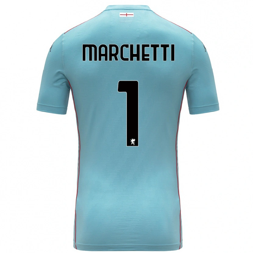 Danxen Herren Lisa Marchetti #1 Trikot Blau Grau Torwarttrikot 2025/26