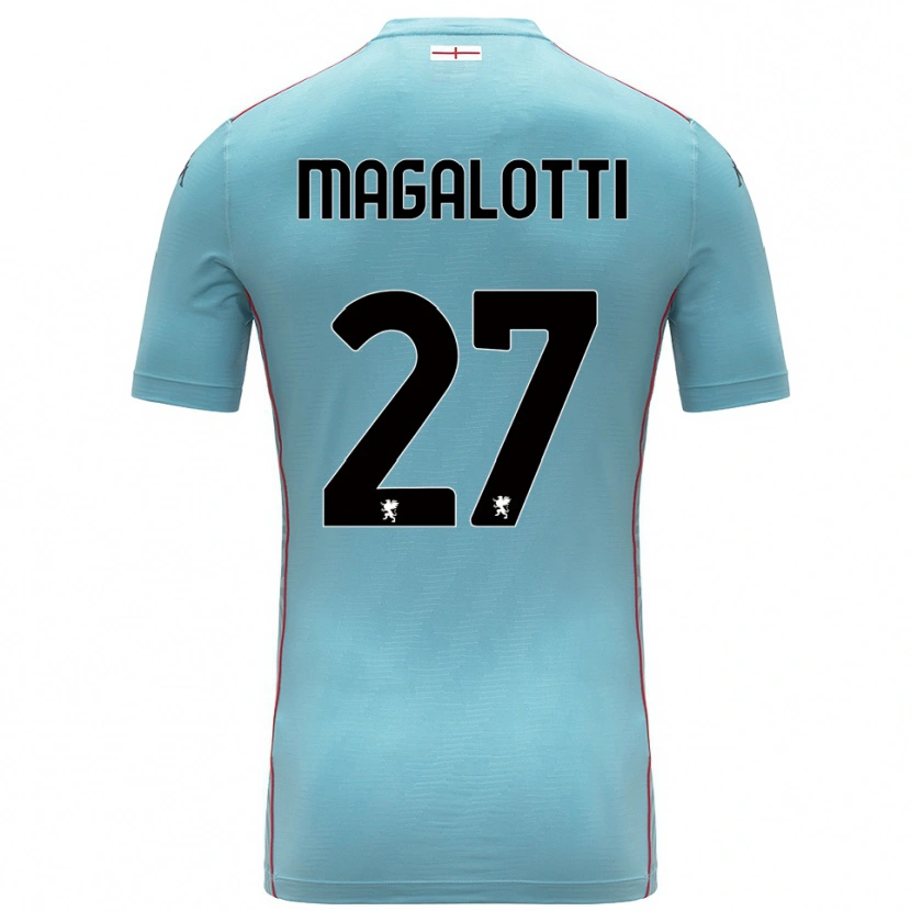 Danxen Herren Gabriele Magalotti #27 Trikot Blau Grau Torwarttrikot 2025/26