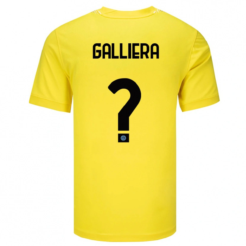Danxen Herren Carlo Galliera #0 Trikot Hellgelb Schwarz Torwarttrikot 2025/26