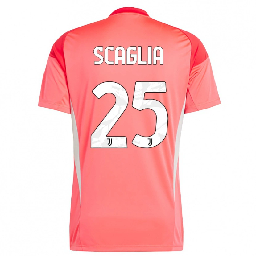 Danxen Herren Simone Scaglia #25 Trikot Rot Orange Torwarttrikot 2025/26