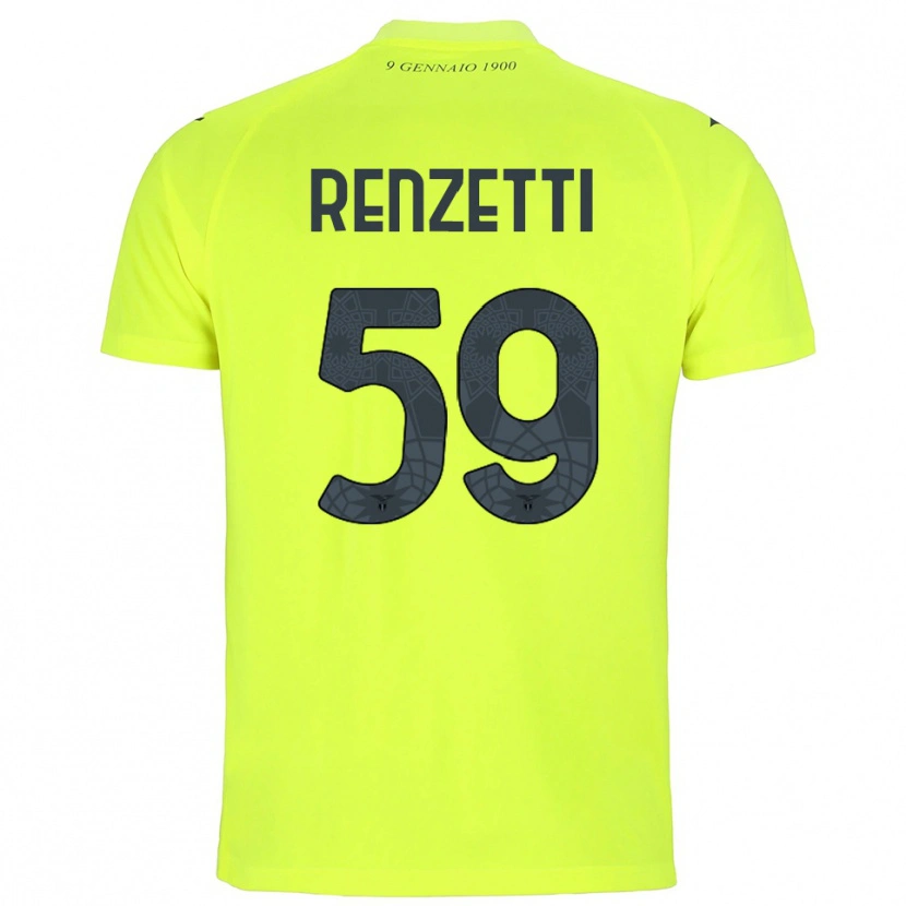 Danxen Herren Davide Renzetti #59 Trikot Fluoreszierendes Grün Torwarttrikot 2025/26