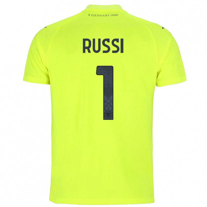 Danxen Herren Gabriele Russi #1 Trikot Fluoreszierendes Grün Torwarttrikot 2025/26