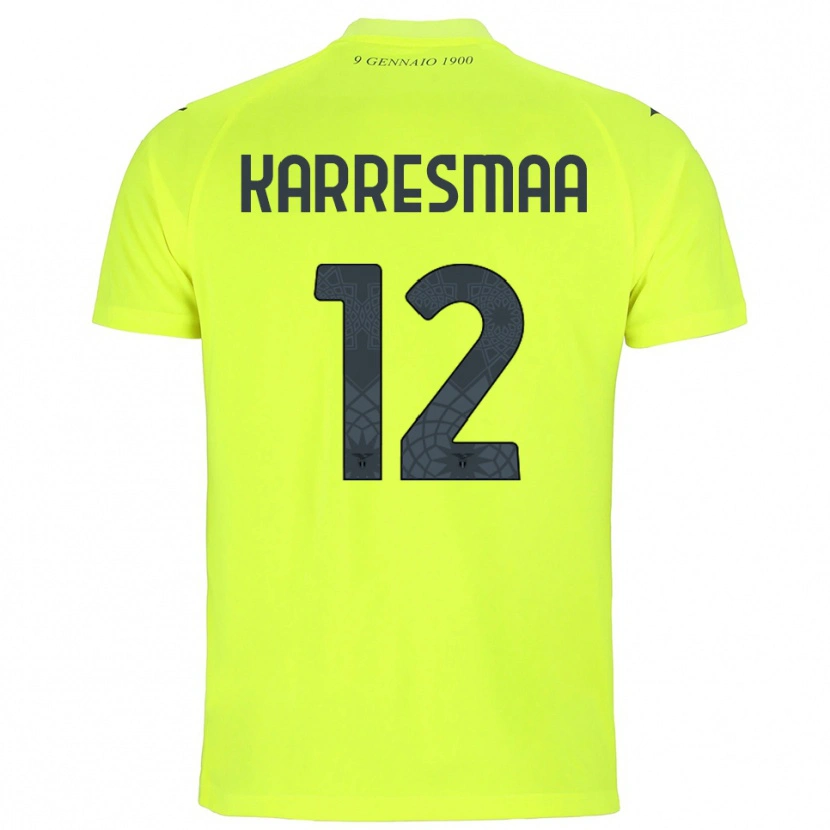 Danxen Herren Kerttu Karresmaa #12 Trikot Fluoreszierendes Grün Torwarttrikot 2025/26