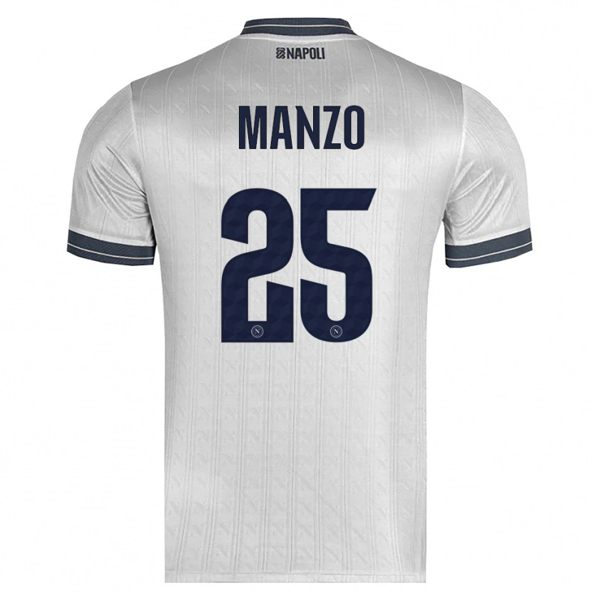 Danxen Herren Alessia Manzo #25 Trikot Hellgrau Torwarttrikot 2025/26