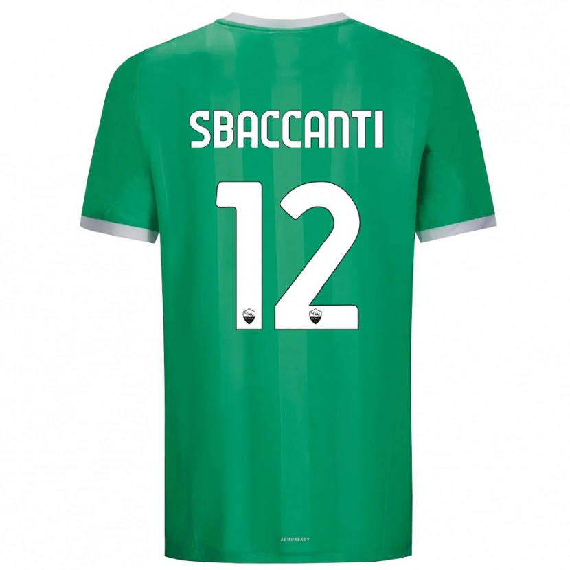 Danxen Herren Christian Sbaccanti #12 Trikot Grün Weiß Torwarttrikot 2025/26