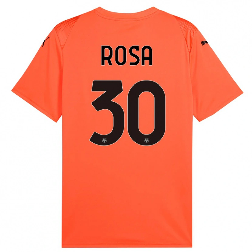 Danxen Herren Enrico Rosa #30 Trikot Orange Schwarz Torwarttrikot 2025/26