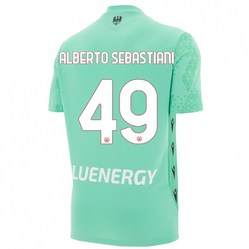 Danxen Herren José Alberto Sebastiani #49 Trikot Aquamarin Schwarz Torwarttrikot 2025/26