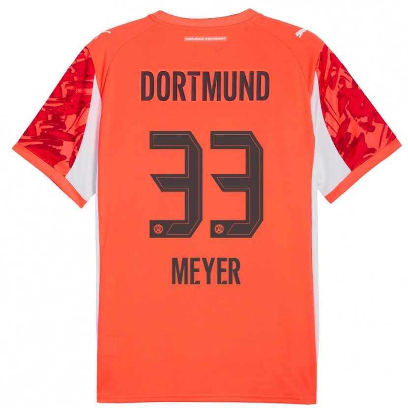 Danxen Herren Alexander Meyer #33 Trikot Rot Orange Torwarttrikot 2025/26