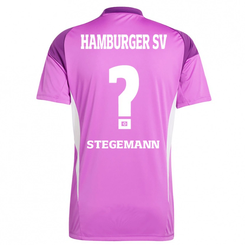 Danxen Herren Jean-Pierre Stegemann #0 Trikot Flieder Weiß Lila Torwarttrikot 2025/26