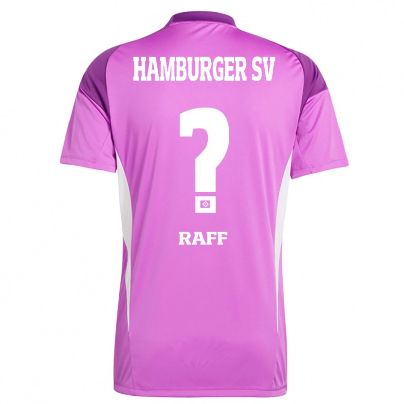 Danxen Herren Dennis Raff #0 Trikot Flieder Weiß Lila Torwarttrikot 2025/26