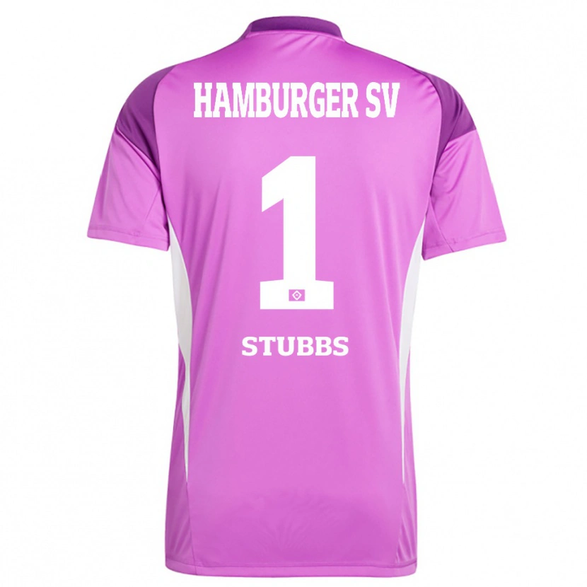 Danxen Herren James Stubbs #1 Trikot Flieder Weiß Lila Torwarttrikot 2025/26
