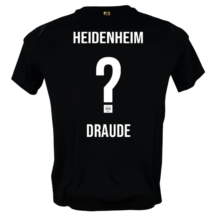 Danxen Herren Michel Draude #0 Trikot Dunkelgrau Schwarz Torwarttrikot 2025/26