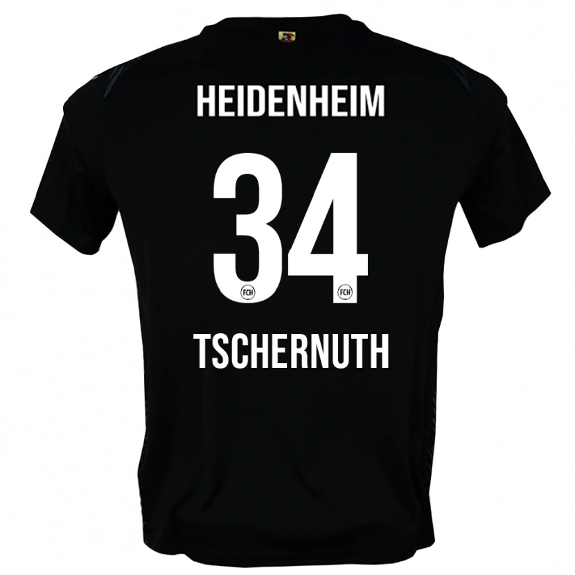 Danxen Herren Paul Tschernuth #34 Trikot Dunkelgrau Schwarz Torwarttrikot 2025/26