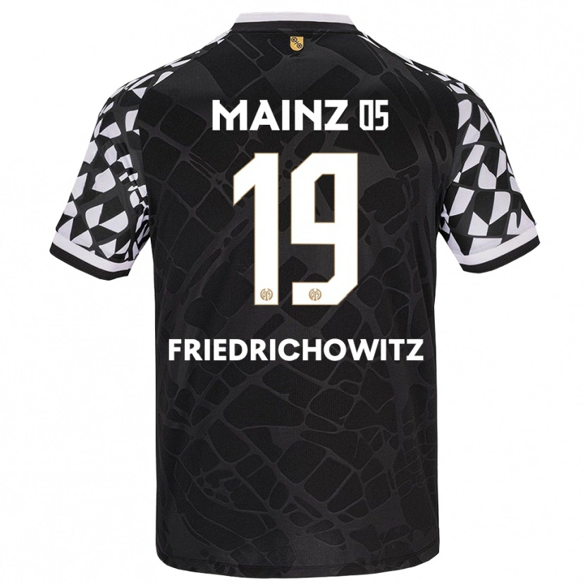 Danxen Herren Anna Friedrichowitz #19 Trikot Schwarz Weiß Torwarttrikot 2025/26