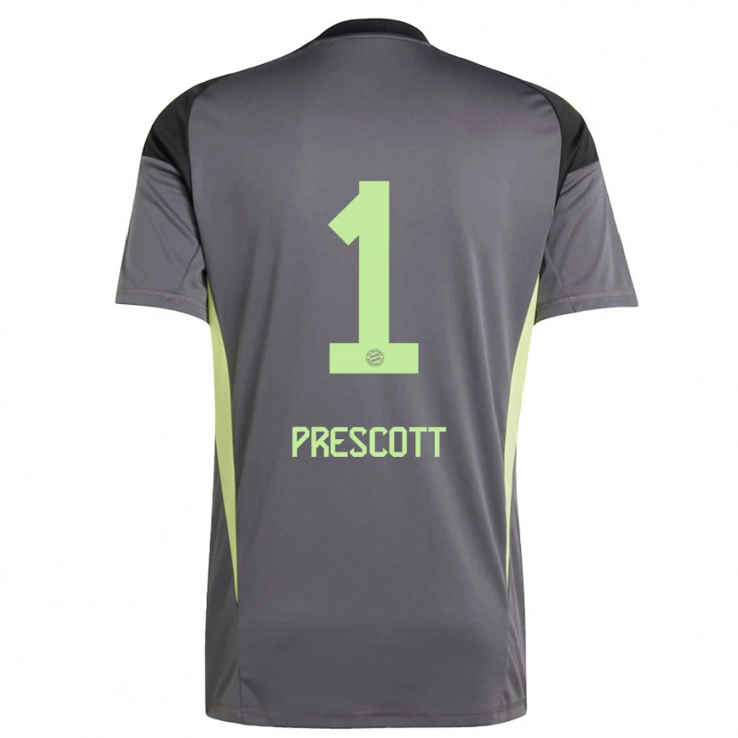 Danxen Herren Leonard Prescott #1 Trikot Schwarz Grün Gelb Torwarttrikot 2025/26