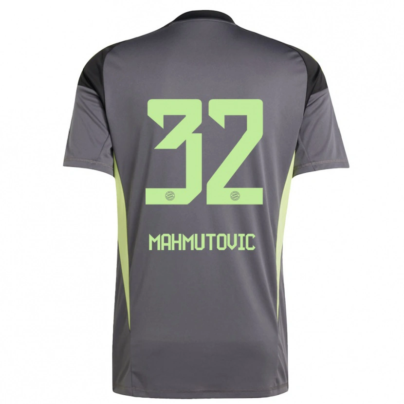 Danxen Herren Ena Mahmutovic #32 Trikot Schwarz Grün Gelb Torwarttrikot 2025/26