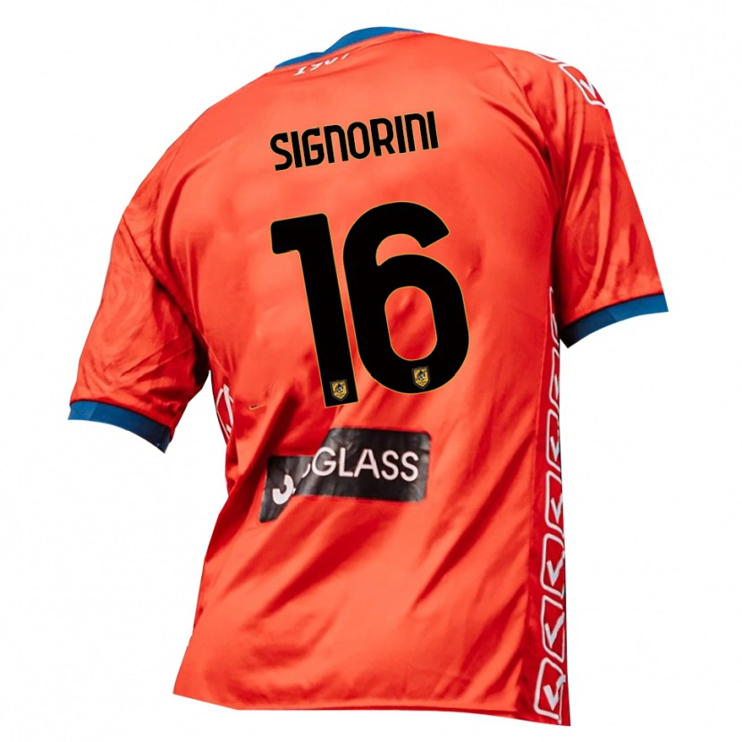 Danxen Herren Alessandro Signorini #16 Trikot Rot Orange Torwarttrikot 2025/26