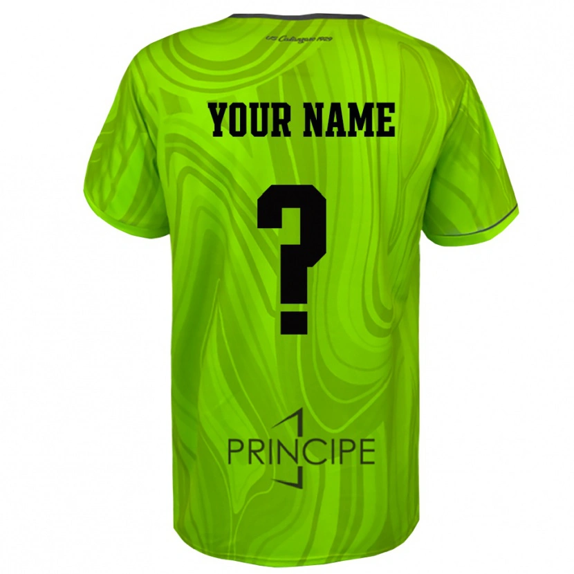 Danxen Herren US Catanzaro 1929 Gelb Grün Schwarz Trikot Torwarttrikot 2025/26