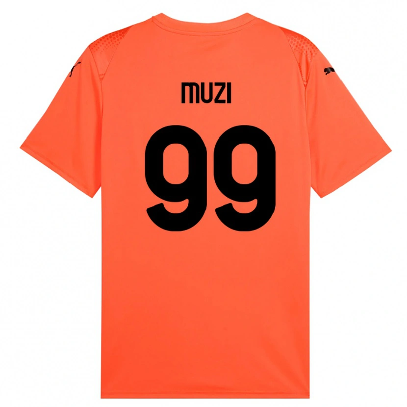 Danxen Herren Christian Muzi #99 Trikot Orange Schwarz Torwarttrikot 2025/26