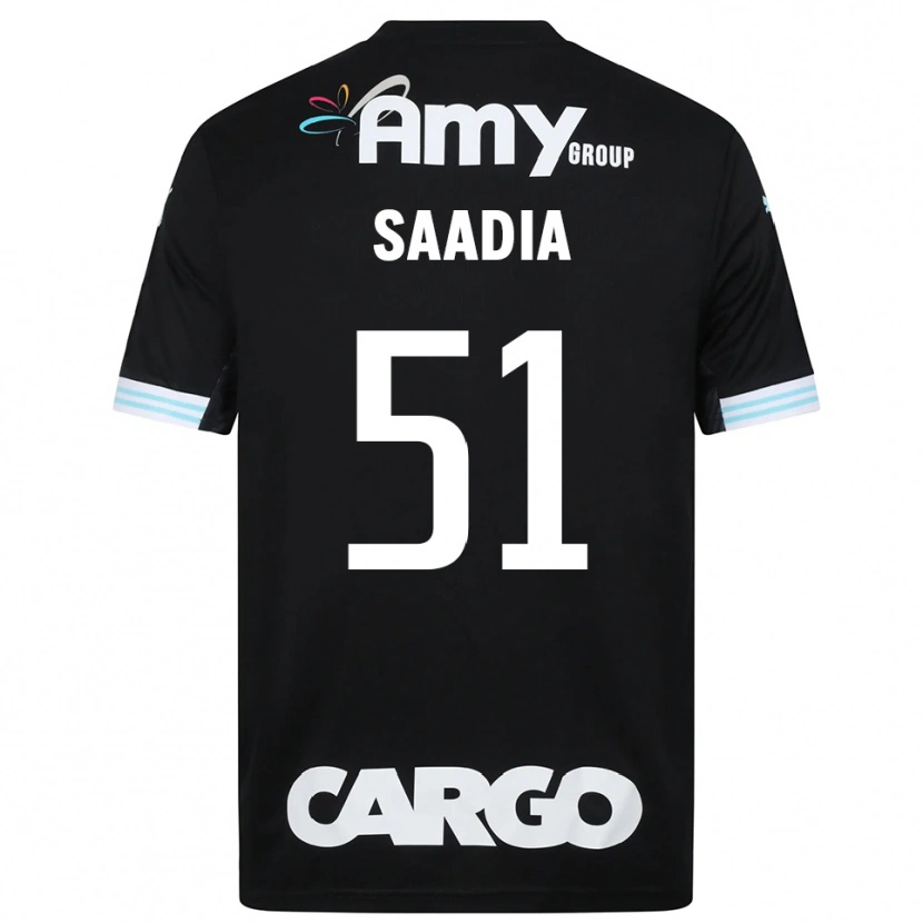 Danxen Herren Shalev Saadia #51 Trikot Schwarz Weiß Torwarttrikot 2025/26