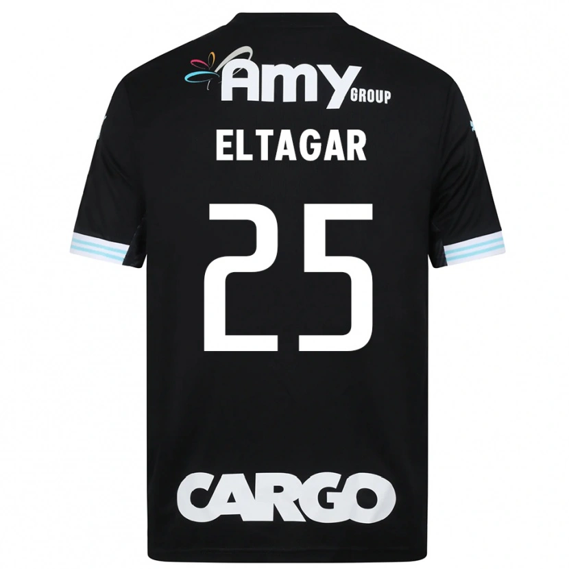 Danxen Herren Barak Eltagar #25 Trikot Schwarz Weiß Torwarttrikot 2025/26