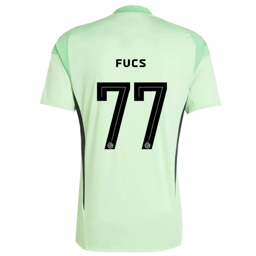 Danxen Herren Roee Fucs #77 Trikot Hellgrün Schwarz Torwarttrikot 2025/26