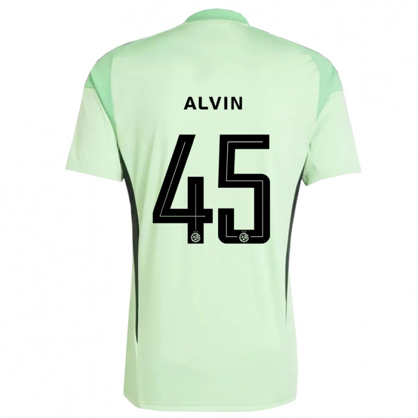 Danxen Herren Glenn Alvin #45 Trikot Hellgrün Schwarz Torwarttrikot 2025/26