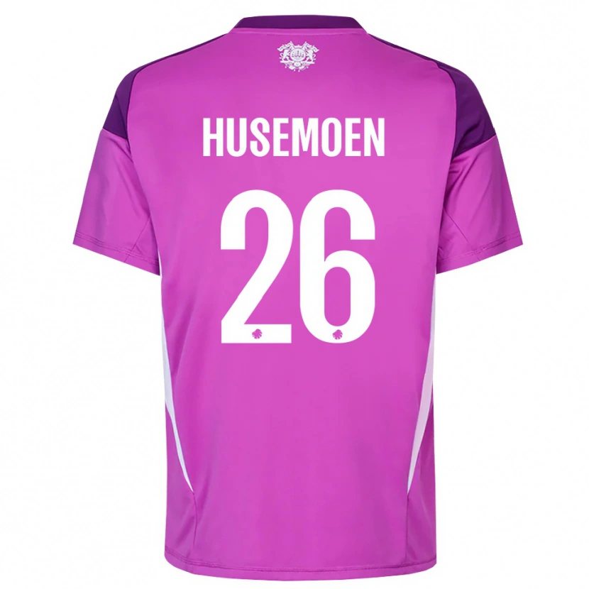 Danxen Herren Astrid Husemoen #26 Trikot Flieder Lila Weiß Torwarttrikot 2025/26
