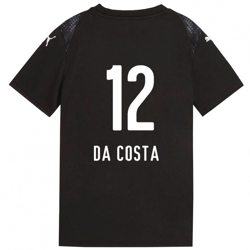 Danxen Herren Paulo da Costa #12 Trikot Schwarz Goldenrod Torwarttrikot 2025/26