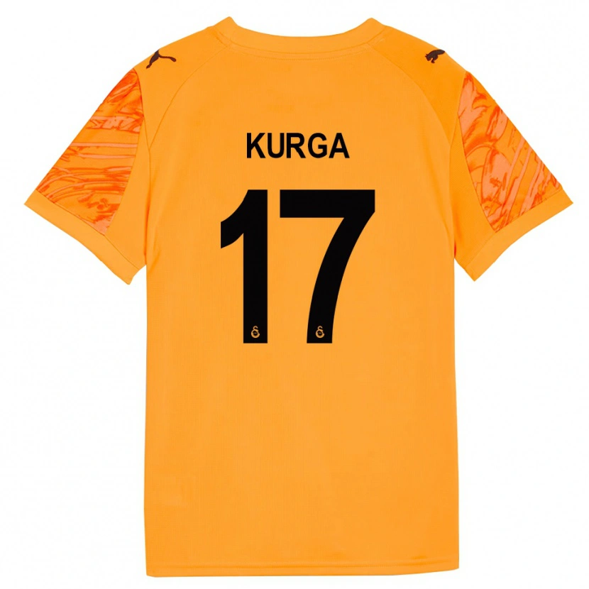 Danxen Herren Handan Kurğa #17 Trikot Dunkles Orange Schwarz Torwarttrikot 2025/26