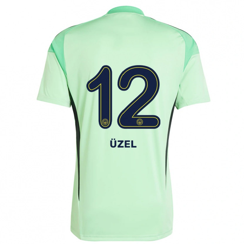 Danxen Herren Nevzat Üzel #12 Trikot Hellgrün Schwarz Torwarttrikot 2025/26