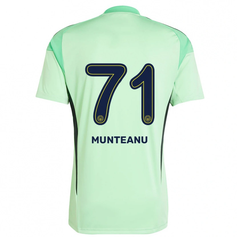 Danxen Herren Natalia Munteanu #71 Trikot Hellgrün Schwarz Torwarttrikot 2025/26