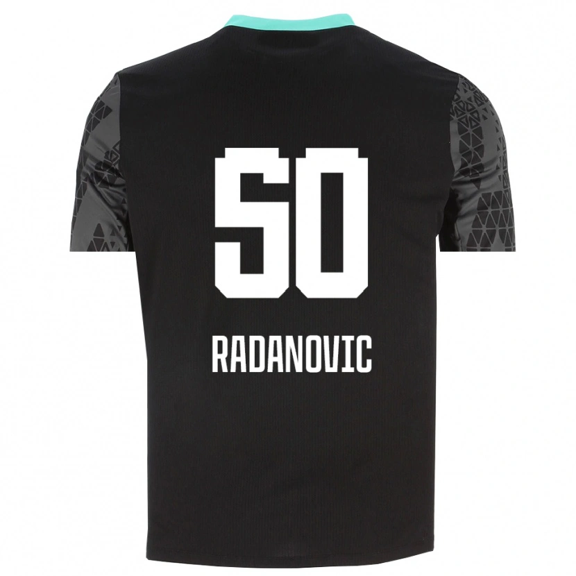Danxen Herren Savo Radanovic #50 Trikot Dunkelgrau Schwarz Torwarttrikot 2025/26