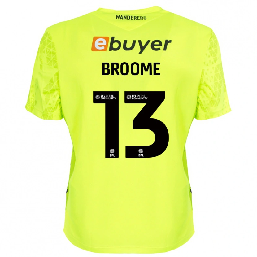 Danxen Herren Nathan Broome #13 Trikot Leuchtendes Grün Torwarttrikot 2025/26